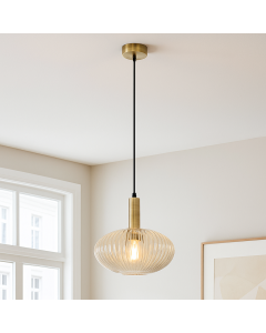 Retro pendler lampe rav, Charlois