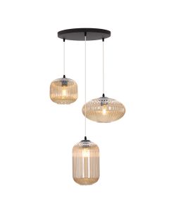 Retro pendler lampe rav, Charlois