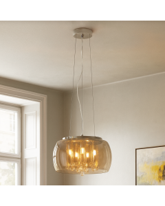 Design pendler lampe rav, Lorenzo