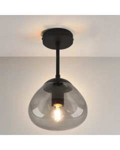 Design loftlampe grå, Sedef