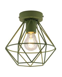 Industri loftlampe grøn, Jochem
