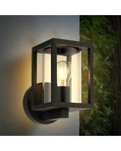 Modern udendørslampe sort, Amalie, IP54