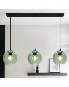 Design pendler lampe grøn, Giada