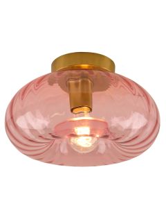 Retro loftlampe lyserød, Diane
