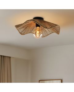 Rustik loftlampe brun, Annelot