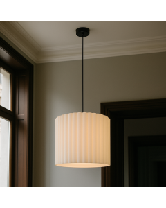 Modern pendler lampe beige, Sarita