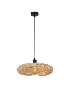 Bambus pendler lampe brun, Sezen