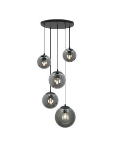 Design pendler lampe sort, Dolf
