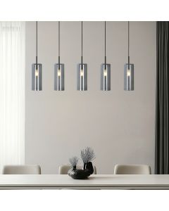 Modern pendler lampe grå, Gaya
