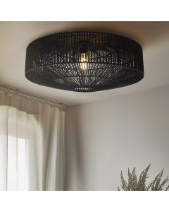 Rustik loftlampe sort, Pippa