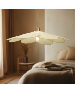 Rustik pendler lampe creme, Nena