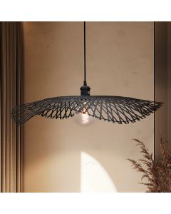 Bambus pendler lampe sort, Romee