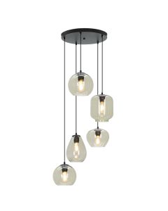 Modern pendler lampe grøn, Caia
