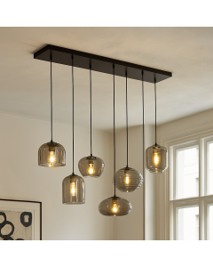 Modern pendler lampe grå, Caia