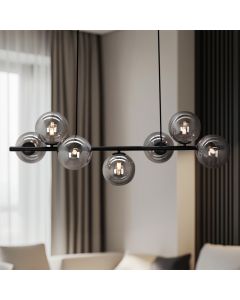 Design pendler lampe grå, Remo