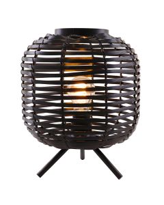 Industri bordlampe sort, Pinar, med brytare