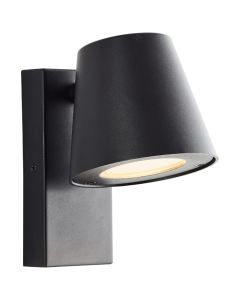 Metal udendørslampe sort, Wies, IP44