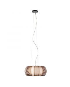 Modern pendler lampe bronze, Amela