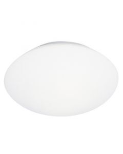 Glas loftlampe hvid, Dara