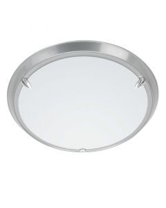 Glas loftlampe grå, Elene