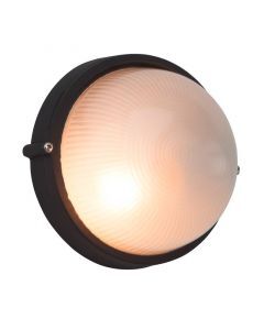 Glas udendørslampe sort, Trishana, IP44