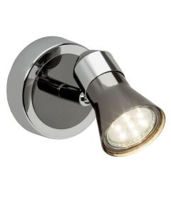 Metal væglampe krom, Levijn