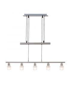 Metal pendler lampe krom, Blake