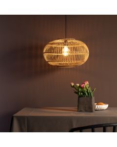 Rattan pendler lampe brun, Sevim