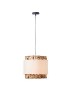 Rustik pendler lampe brun, Vibeke