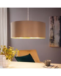 Guld modern pendler lampe stof, Terme