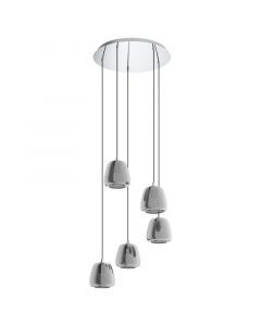 Krom modern pendler lampe glas, Gauke