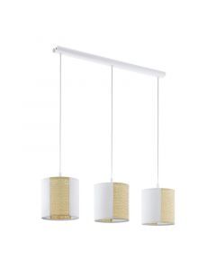 Papir pendler lampe hvid, Harmjan