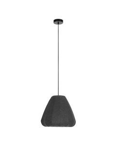 Grå pendler lampe stof, Benji