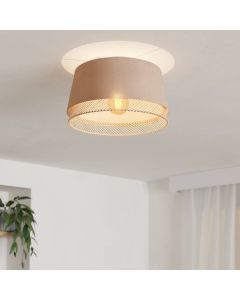 Beige plafond stof, Ruby
