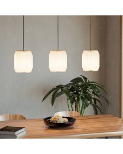 Papir pendler lampe hvid, Kars