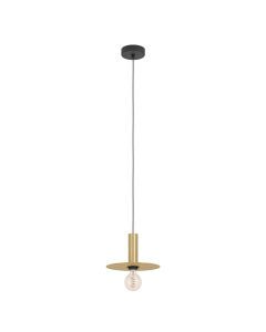 Messing modern pendel lampe spisebord stål, Elana
