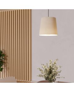 Sort modern pendler lampe stof, Siham