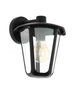 Sort udendørslampe aluminium, Jowi, IP44