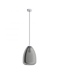 Krom design pendler lampe glas, Fredericus