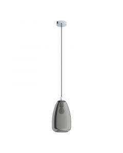Krom design pendler lampe glas, Fredericus