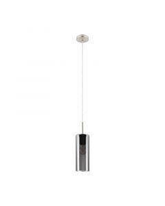 Grå design pendler lampe glas, Tino