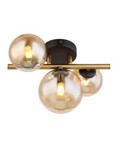 Rav design loftlampe glas, Melinda