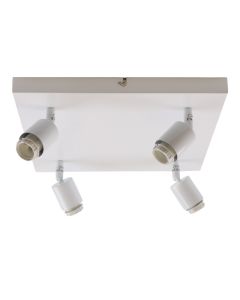 Aluminium roset hvid, Rika
