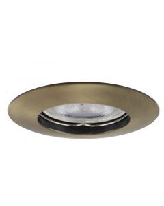 Aluminium indbygningsspot bronze, Rudo