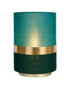 Guld bordlampe retro, Tusse, med brytare