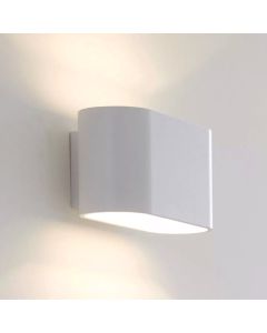 Hvid væglampe modern, Xera