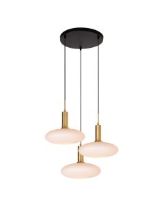 Hvid pendler lampe design, Singala