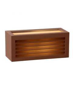 Rustfarvet udendørslampe modern, Dimo, IP54