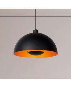 Sort pendler lampe modern, Siemon