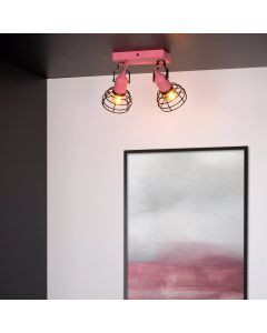 Lyserød loftspot til børneværelse modern, Paulien